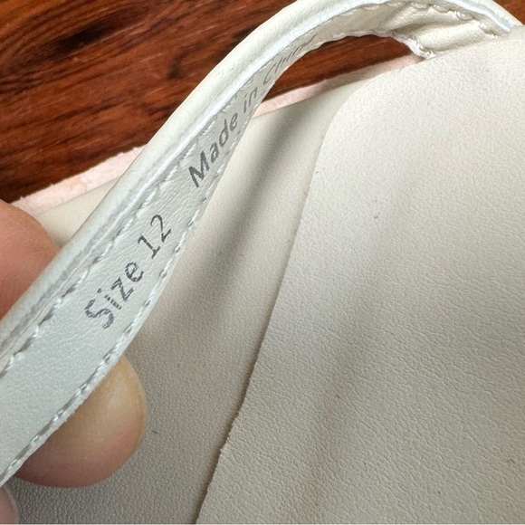 Dolce Vita Gemini Wedges - ivory leather - size 12 - Picture 12 of 16